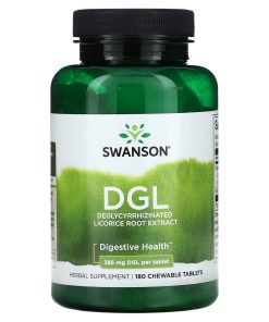 Swanson, DGL, 385 Mg, 180 Chewable Tablets