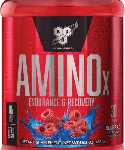 BSN Amino X Endurance and Recovery Powder Blue Raz 30 Servi