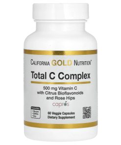 California Gold Nutrition, Total C Complex, 500 mg, 60 Veggie Capsule