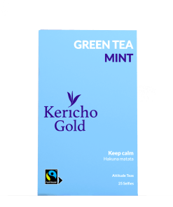 Kericho Gold GREEN TEA MINT 25 Tea Bags