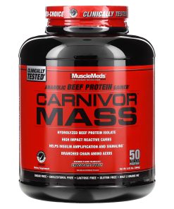 Carnivor Mass, Anabolic Beef Protein Gainer 2.6kg 14 Serving