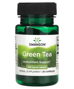 Swanson, Green Tea, 500 mg, 30 Capsules