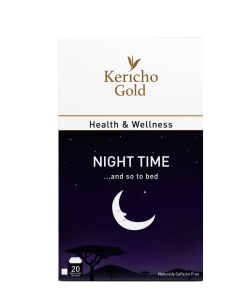 KERICHO GOLD NIGHT TIME 20 Tea Bags Unwind at the End