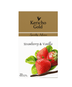 Kericho Gold STRAWBERRY VANILLA 20 Tea Bags