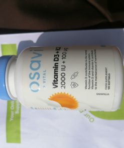Osavi Vitamin D3 and for Immunity and Bone Support 120s
