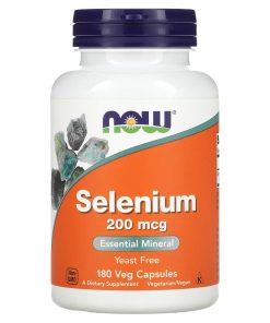 NOW Foods, Selenium, 200 McG, 180 Veg Capsules