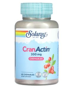 Solaray, Cranactin, Chewables,Cranberry 200 Mg, 60 Chewables