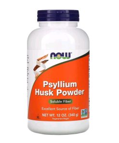 Psyllium Husk Powder, 12 Oz (340 G) for relief of occasional Constipation
