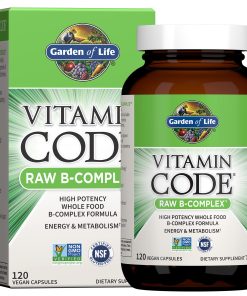 Garden of Life Raw B Complex - Vitamin Code - 120 Vegan Caps