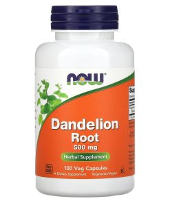 NOW Foods, Dandelion Root, 500 Mg, 100 Veg Capsules