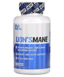 Evlution Nutrition, Lion's Mane, 60 Veggie Capsules