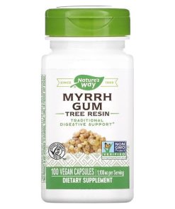 Nature's Way, Myrrh Gum, Tree Resin, 1,100 mg, 100 Vegan Capsules (550 mg per Capsule)