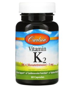 Carlson, Vitamin K2 MK-4 , 5 mg, 60 Capsules
