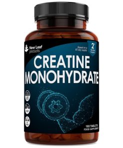 New Leaf Creatine Monohydrate Tablets 3000mg - 180 Creatine Tablets
