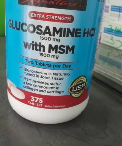 Kirkland Signature Glucosamine with MSM 3000mg , 375 Tablets