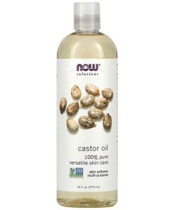 NOW Foods, Solutions, Castor Oil, 16 Fl Oz (473 Ml
