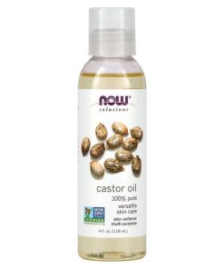 NOW Foods, Solutions, Castor Oil, 4 fl oz (118 ml)