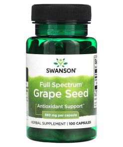 Swanson, Full Spectrum Grape Seed, 380 mg, 100 Capsules