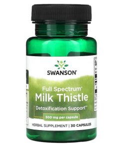 Swanson, Full Spectrum Milk Thistle, 500 mg, 30 Capsules