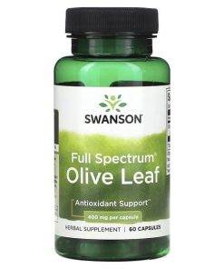 Swanson, Full Spectrum Olive Leaf, 400 mg, 60 Capsules antioxidant