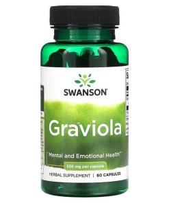 Swanson, Graviola, Soursop 530 mg, 60 Capsules
