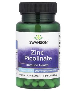 Swanson, Zinc Picolinate, 22 mg, 60 Capsules