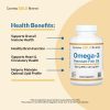 California Gold Nutrition, Omega-3 Premium Fish Oil, 100 Fish Gelatin Softgels - Image 3