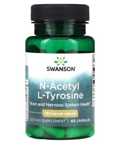 Swanson, N-Acetyl L-Tyrosine, 350 mg, 60 Capsules
