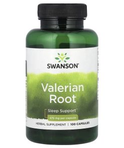 Swanson, Valerian Root, 475 mg, 100 Capsules
