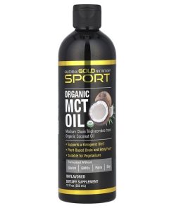 California Gold Nutrition, Sport, Organic MCT Oil, Unflavored, 12 fl oz (355 ml)