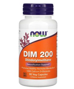 NOW Foods, DIM 200, 90 Veg Capsules Detoxification
