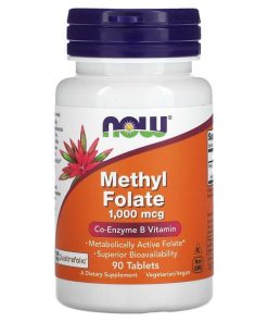 NOW Foods, Methyl Folate, 1,000 mcg, 90 Tablets