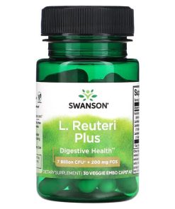 Swanson, L. Reuteri Plus, 30 Veggie EMBO Caps AP