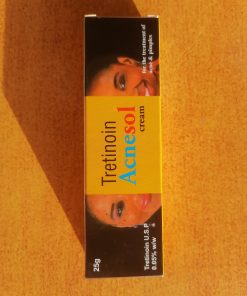 Tretinoin 0.05% acnesol cream for hyperpigmentation, acne and pimples management