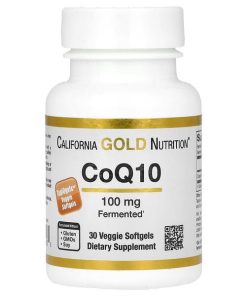 California Gold Nutrition, CoQ10, 100 mg, 30 Veggie Softgels