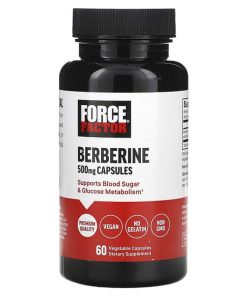 Force Factor, Berberine , 500 mg , 60 Vegetable Capsules