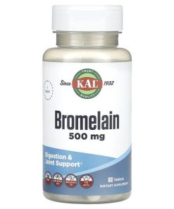 KAL, Bromelain, 500 mg, 60 Tablets