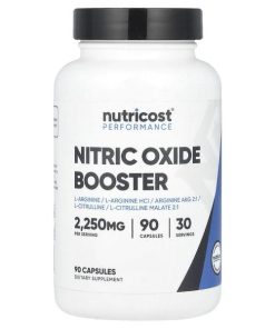 Nutricost, Performance, Nitric Oxide Booster, 90 Capsules
