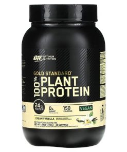 Optimum Nutrition, Gold Standard® 100% Plant Protein, Creamy Vanilla, (740 g) 20 servings