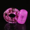Pink Vibrating Cock Ring 1 Piece - Image 4