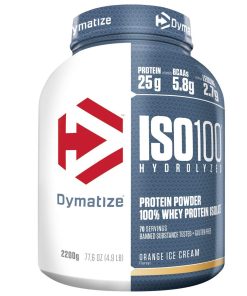 Dymatize ISO100 100% Whey Protein Isolate Orange Ice 75 servings