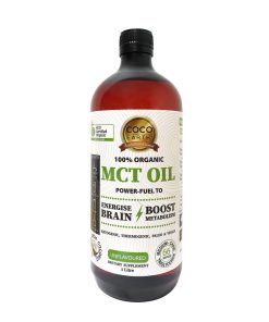 Coco earth Certified Organic Coconut MCT Oil 1L