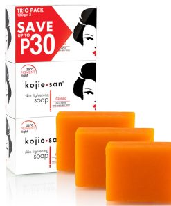 Kojie San Skin Lightening Kojic Acid Soap 3 Bars 100g each