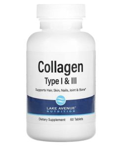 Lake Avenue Nutrition, Hydrolyzed Collagen Type I & III, 3,000 mg, 60 Tablets (1,000 mg per Tablet )