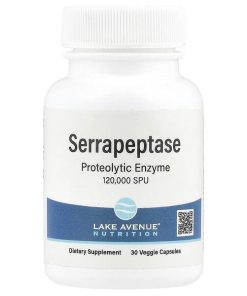 Serrapeptase, Proteolytic Enzyme, 120,000 Spus, 30 Veg Cap