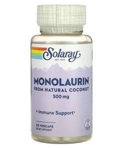Solaray, Monolaurin, 500 mg, 60 VegCaps