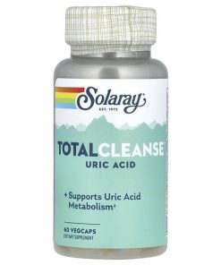 Solaray, Total Cleanse, Uric Acid, 60 VegCaps