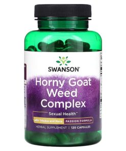 Swanson, Horny Goat Weed Complex with Tribulus and Maca, 120 Capsules