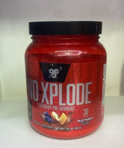 BSN, NO Xplode, Legendary Pre-Workout, Blue Raz, 555g 30 Servings