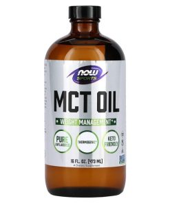 NOW Foods, Sports, MCT Oil, Unflavored, 16 fl oz (473 ml